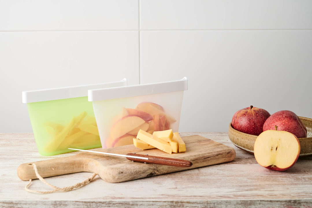 Humangear GoPouch - Reusable Silicone Bag: Clear / Small