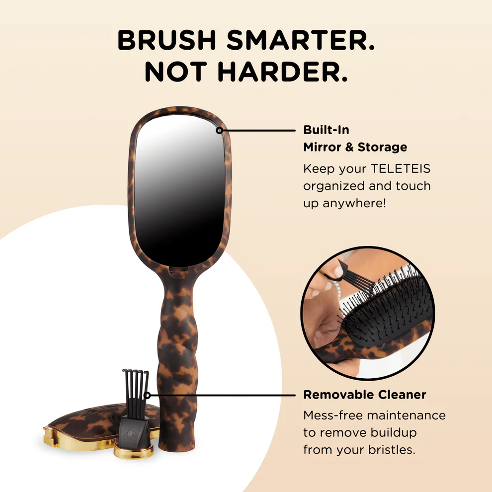 Detangler Hair Brush | Medium Hair | Tortoise
