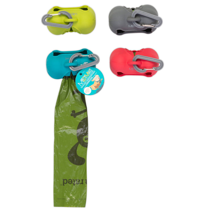 Messy Mutts Waste Bag Holder Grey