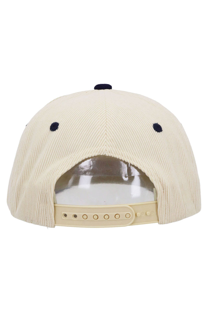 Premium Corduroy Beige Upper Baseball Cap: BEIGE/CAMEL / ONE SIZE