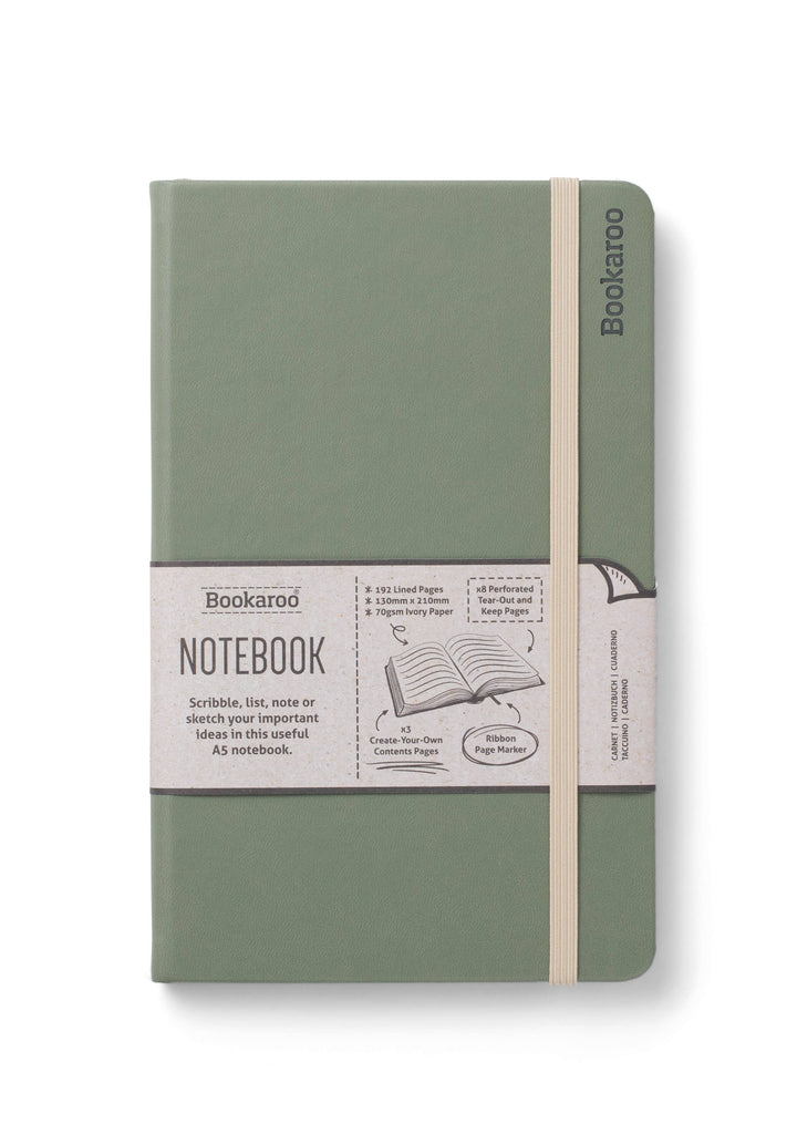 Bookaroo A5 Notebook: Gold