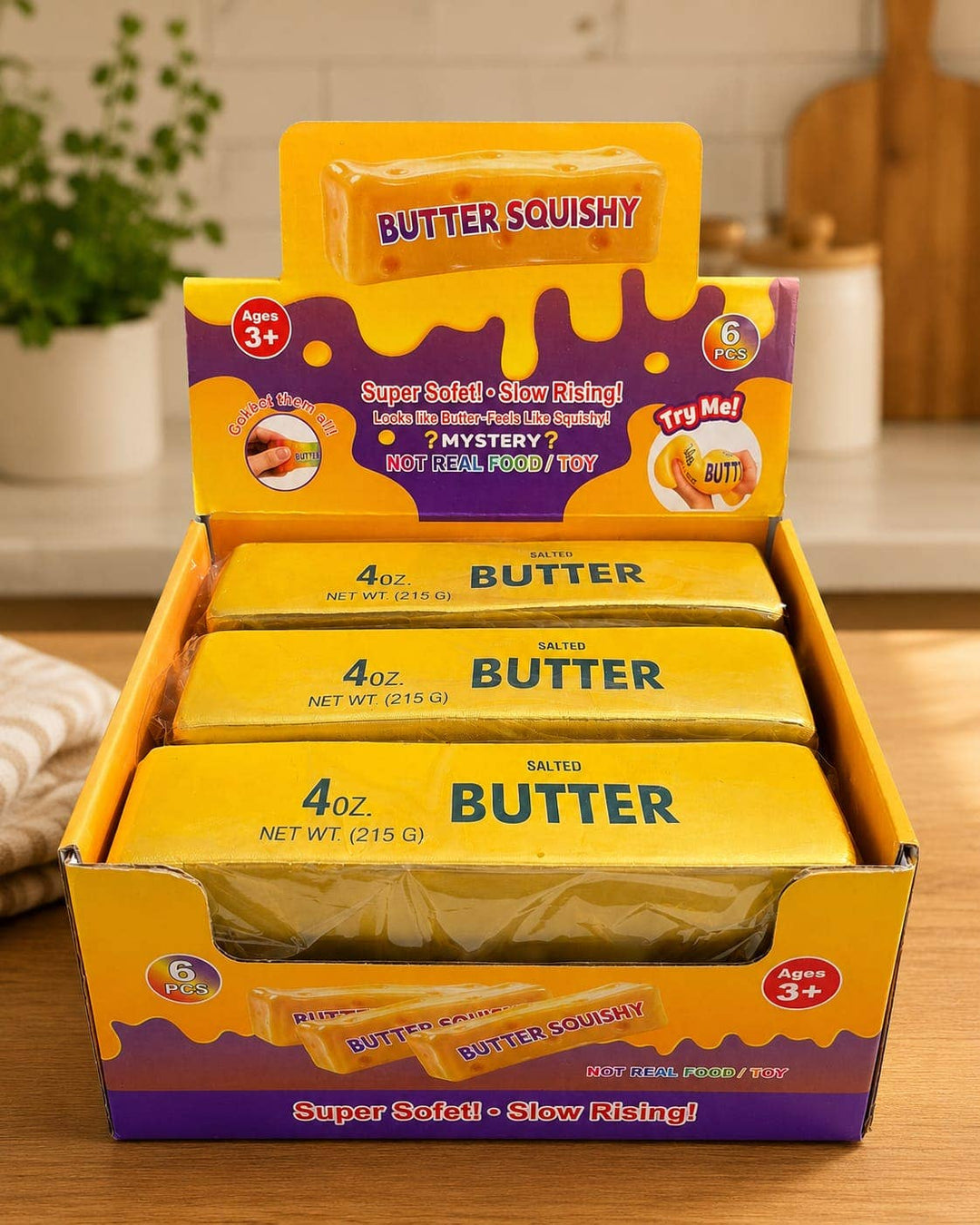 Ultra Jumbo Butter Squishy Fidget Toy