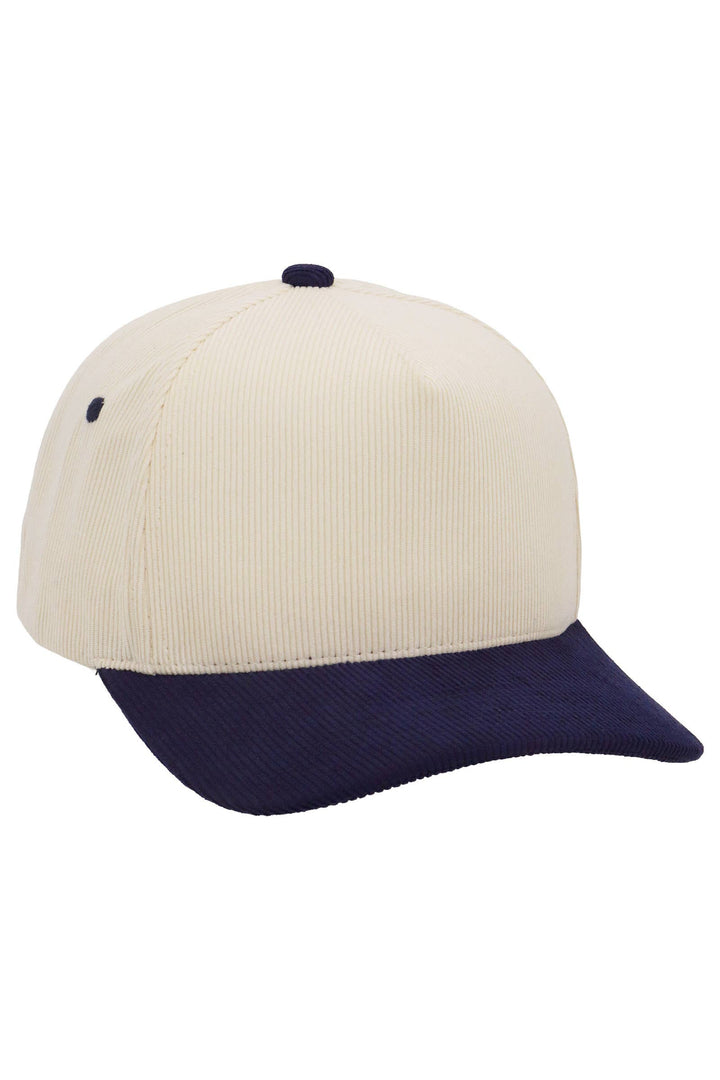 Premium Corduroy Beige Upper Baseball Cap: BEIGE/CAMEL / ONE SIZE