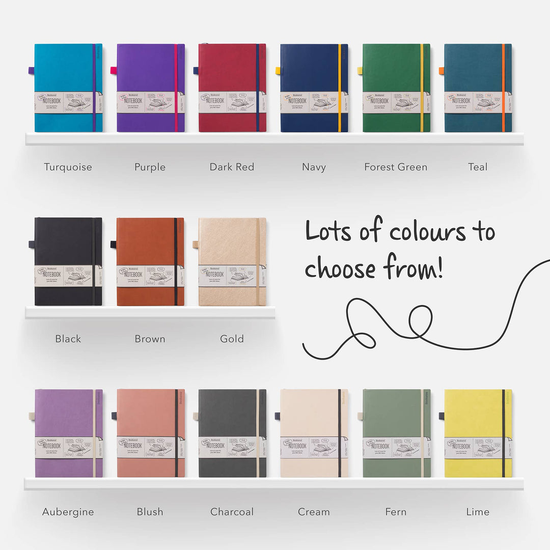 Bookaroo Bigger Things Notebook: Blush