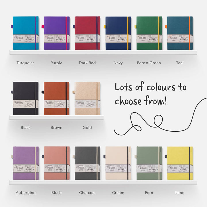 Bookaroo Bigger Things Notebook: Blush