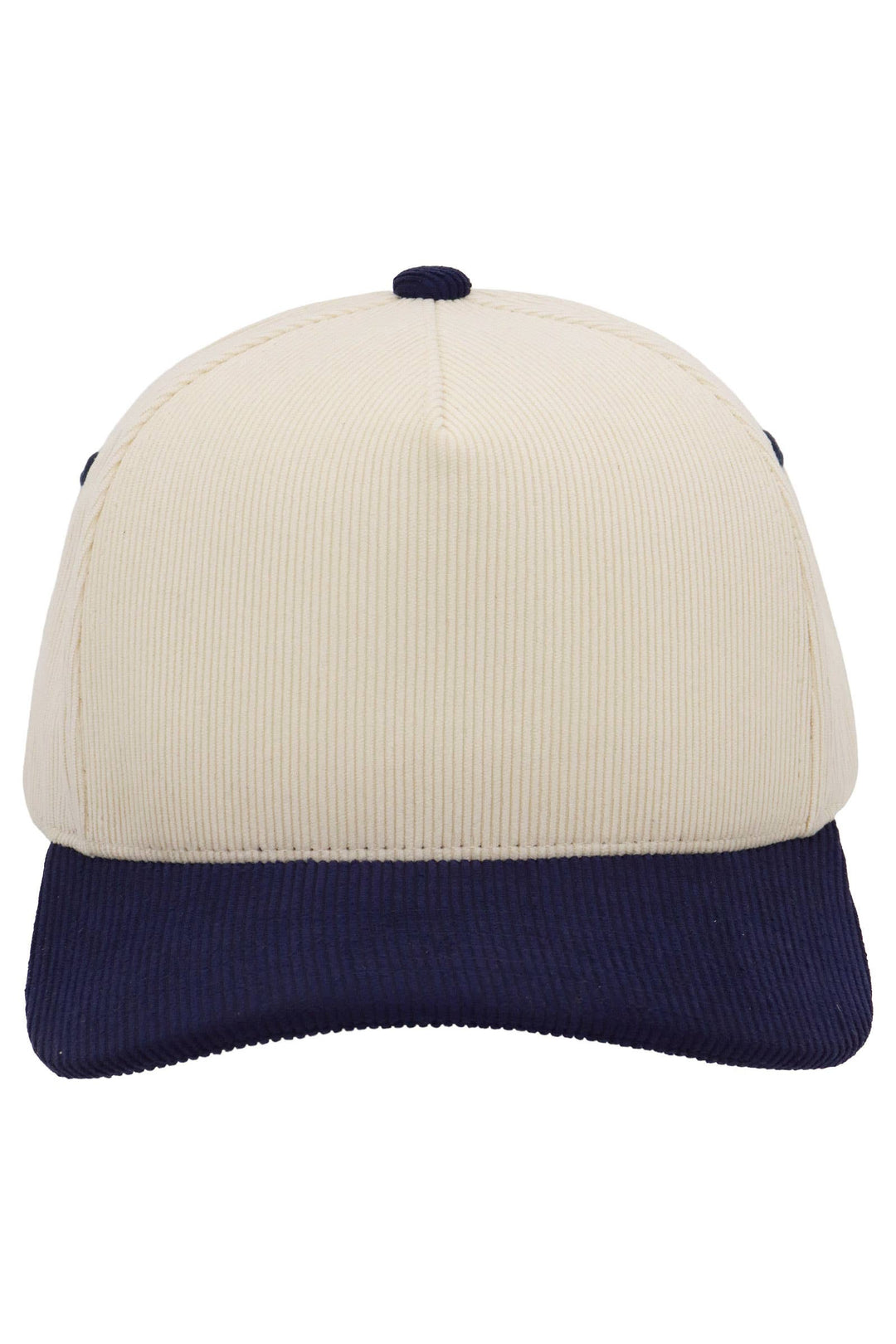 Premium Corduroy Beige Upper Baseball Cap: BEIGE/CAMEL / ONE SIZE