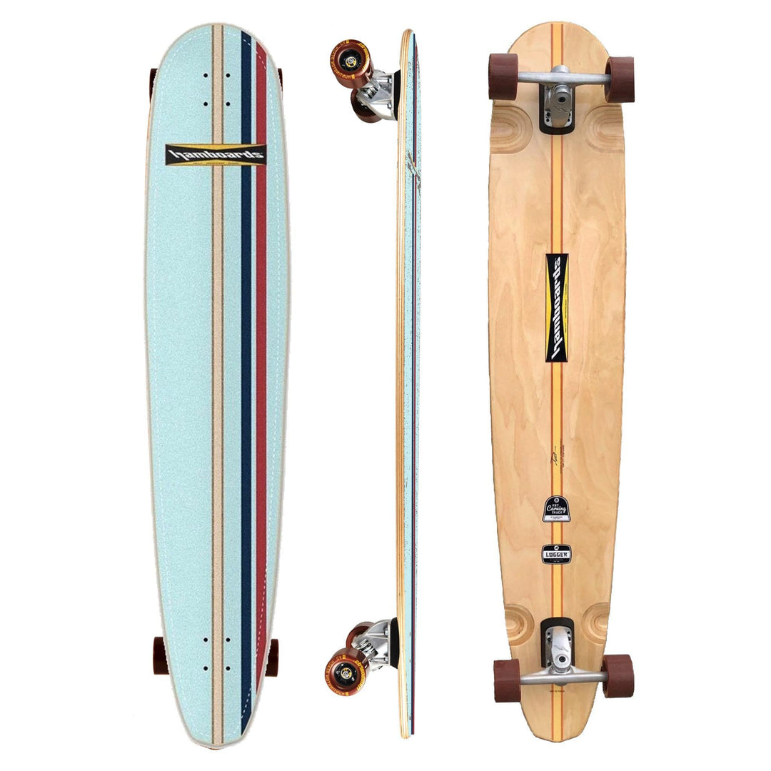 Hamboards Logger 60 — Surf-Style Longboard Skateboard