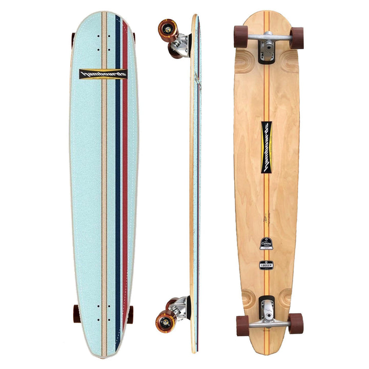 Hamboards Logger 60 — Surf-Style Longboard Skateboard