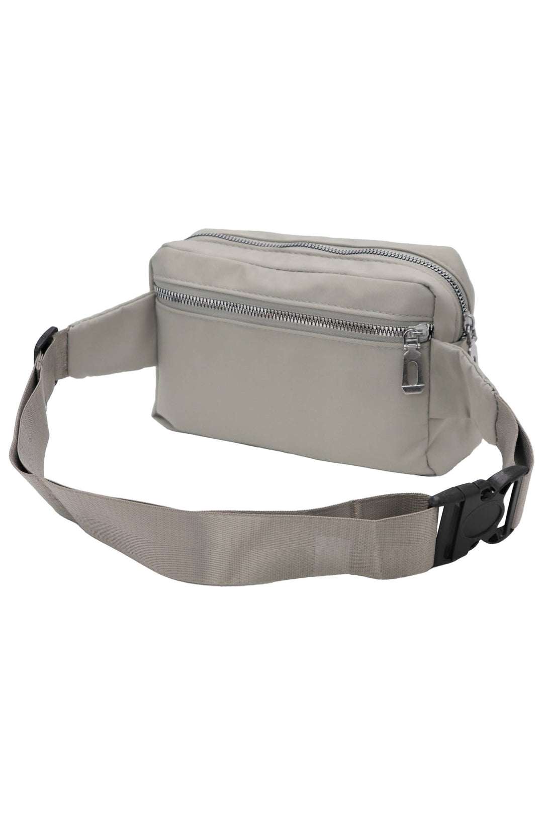 Minimal Matte Neutral Solid Belt Bag Fanny Pack: ASSORTED / ONE SIZE
