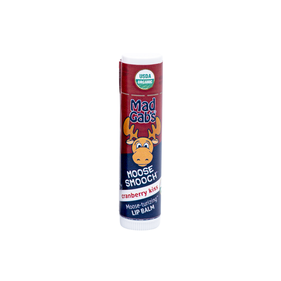 Organic Moose Smooch Cranberry Kiss Lip Balm