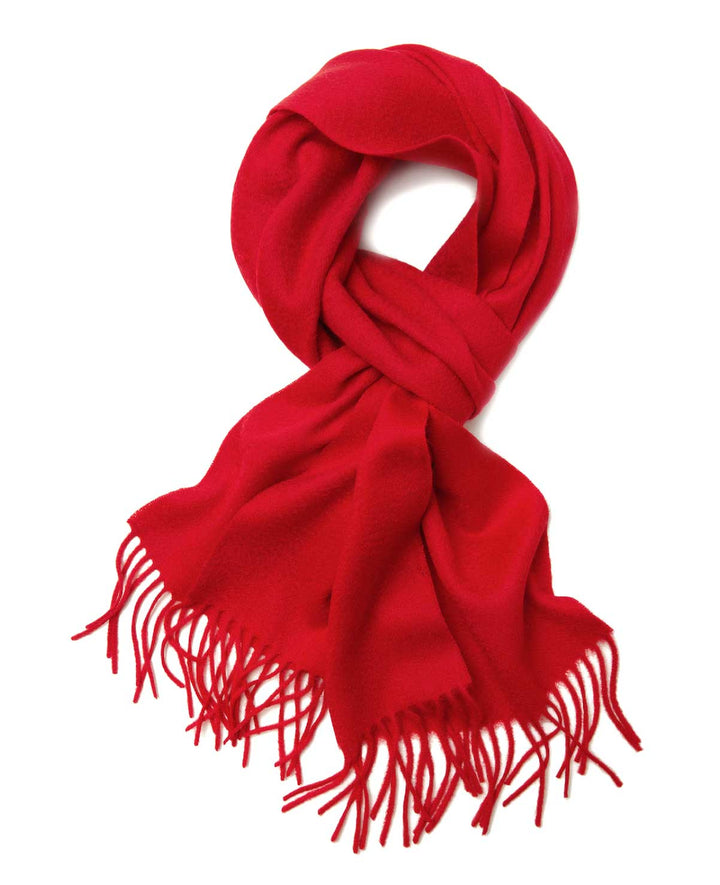 Cashmere Feel Winter Scarf Women Men Solid Unisex Soft Warm: Navy