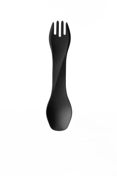 GoBites Uno Bulk - Portable Reusable Spork Utensil: Dark Gray
