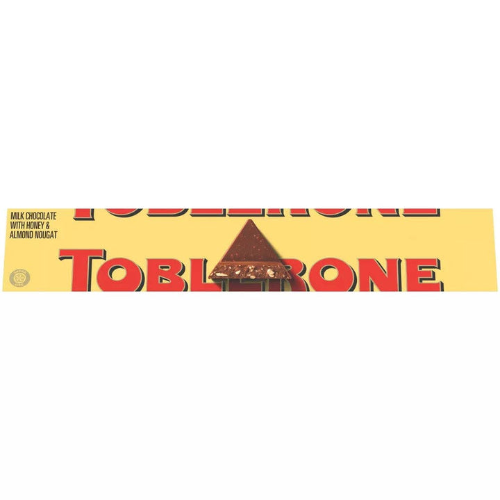Toblerone Milk Chocolate w/ Honey & Almond Nougat 100g