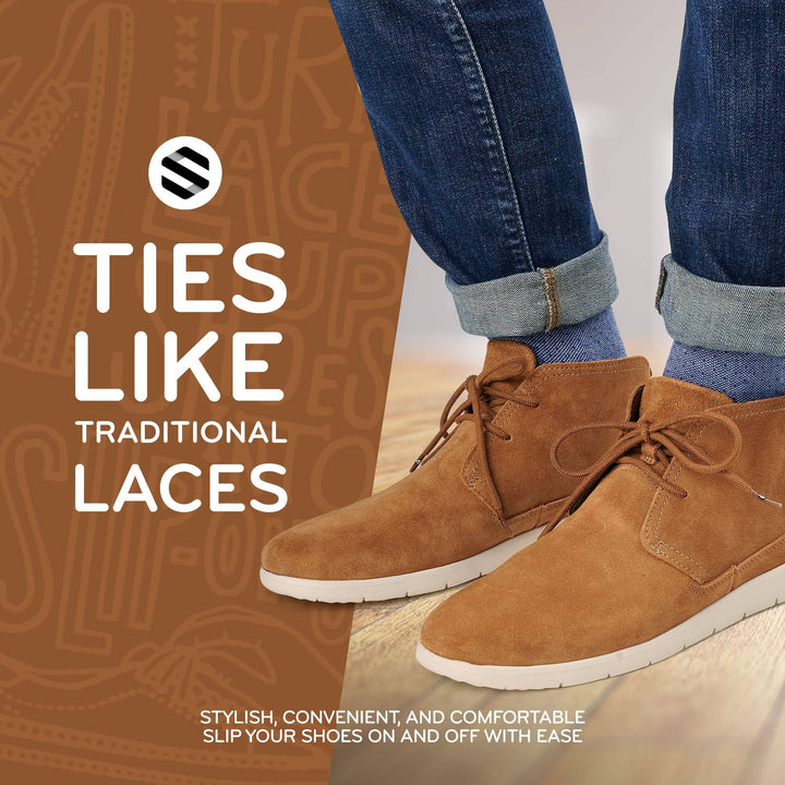Round Elastic Stretch Shoe Laces: Dark Red / 55 in