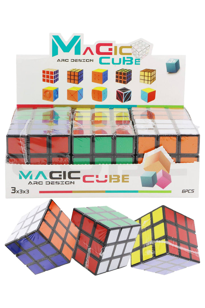 3 X 3 Retro Magic Vibrant Rubik's Cube