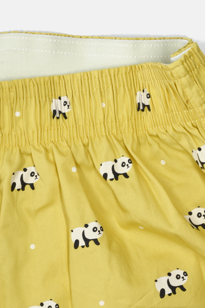 Panda Boxer Shorts: L
