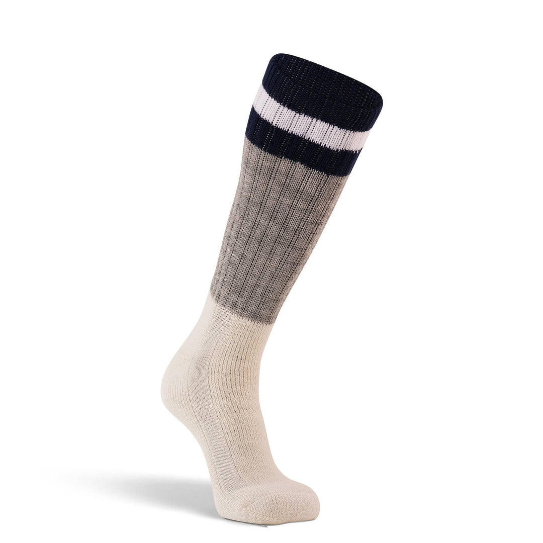 Men's Outdoorsox Extra-Heavyweight Mid-Calf Boot & Field: Grey/Black / X-Large