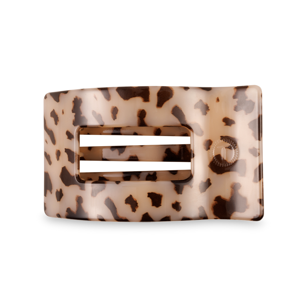 Flat Rectangle Hair Clip, Medium