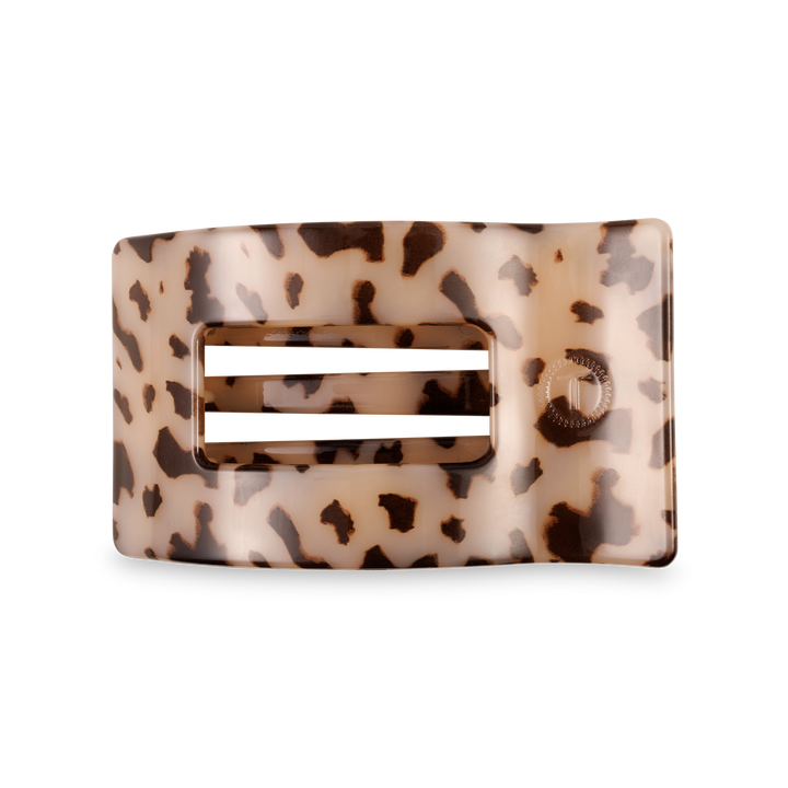 Flat Rectangle Hair Clip, Medium