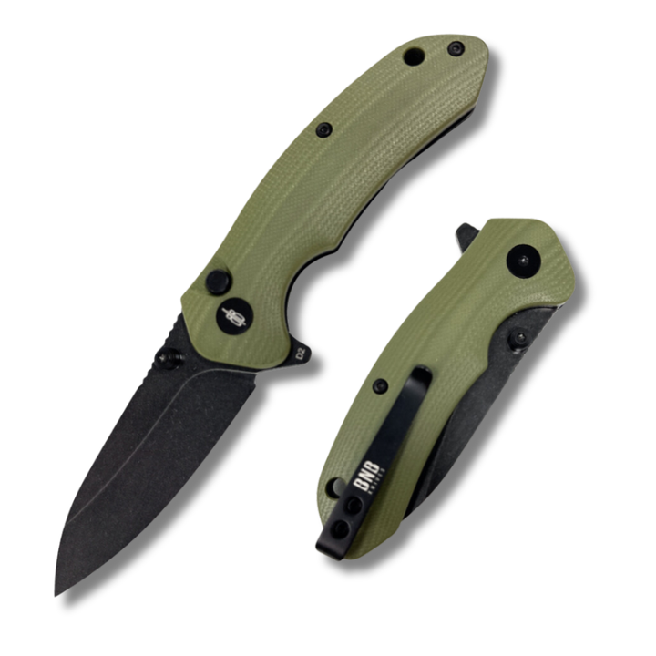 Button Lock Pocket Knife