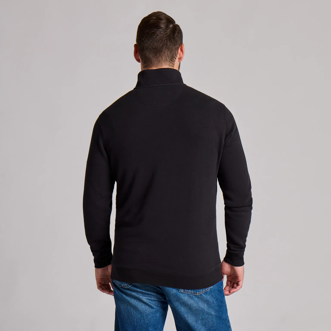 M'S Solid French Terry 1/4 Zip