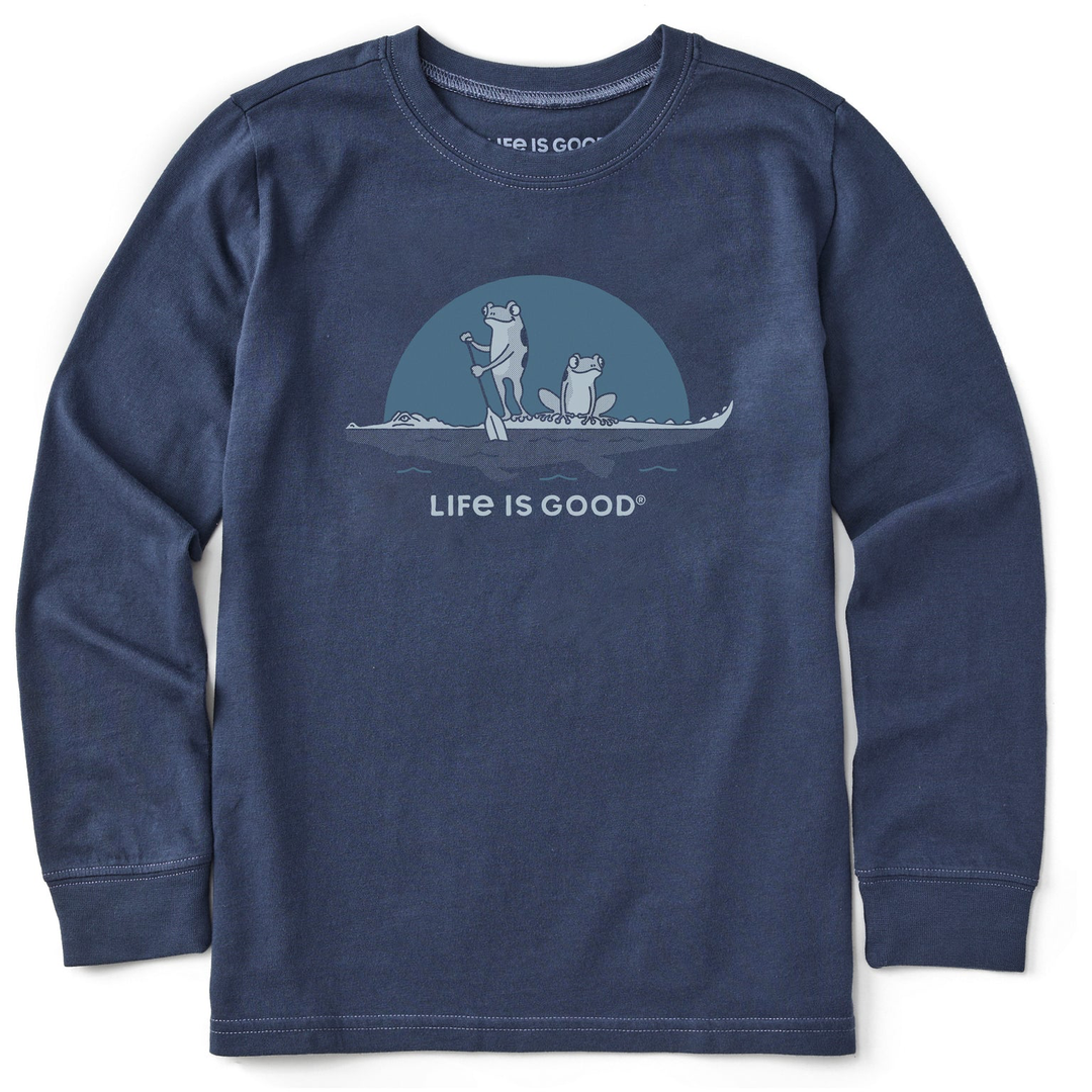 K's L/S Crusher Tee Frogs on a Croc
