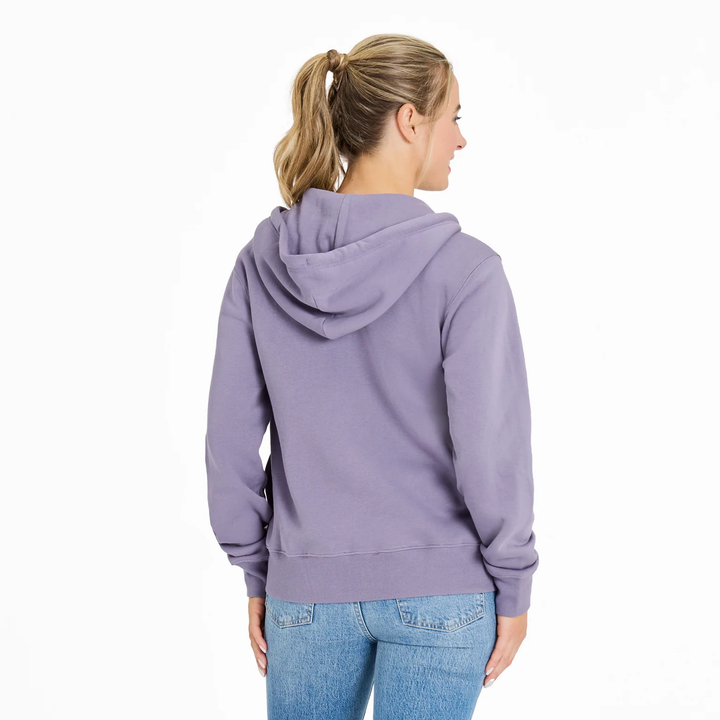 W's Crafty LIG Stacked Good Vibes Fleece Zip Hoodie