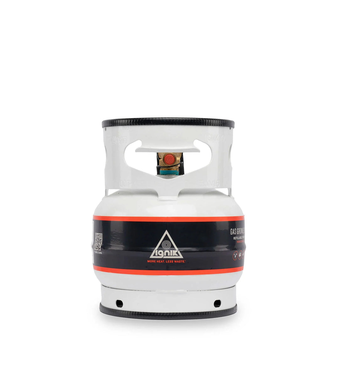 Gas Growler 3.8 Naked, White Tank