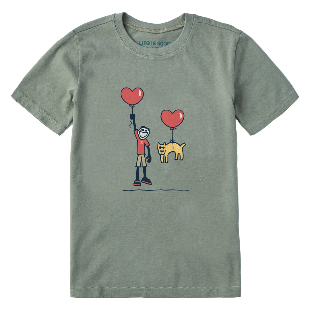 K'S S/S Crusher Tee Jake and Rocket Love Balloons