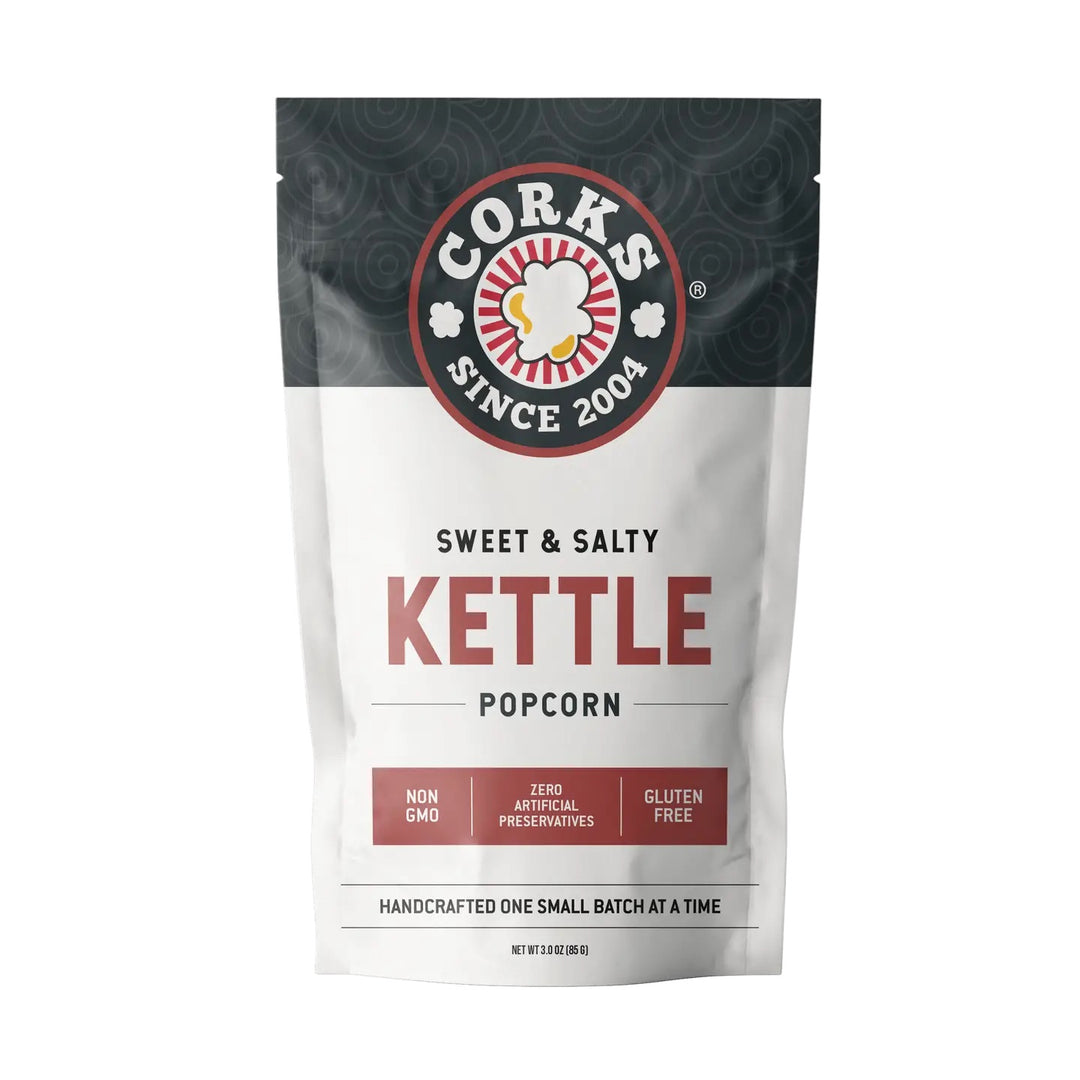 Corks Popcorn 3 oz.