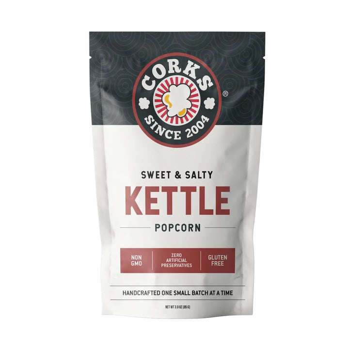 Corks Popcorn 3 oz.