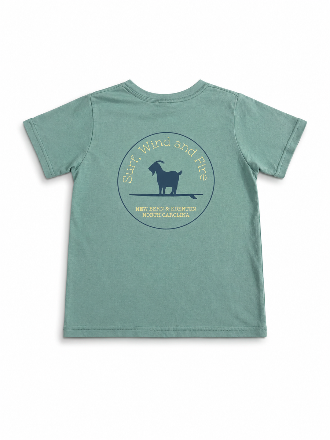 Kids Surfing Goat S/S T-Shirt, Saltwater