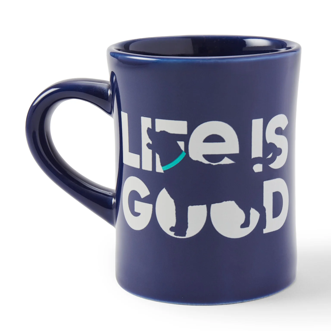 Diner Mug Life Is Good Lab