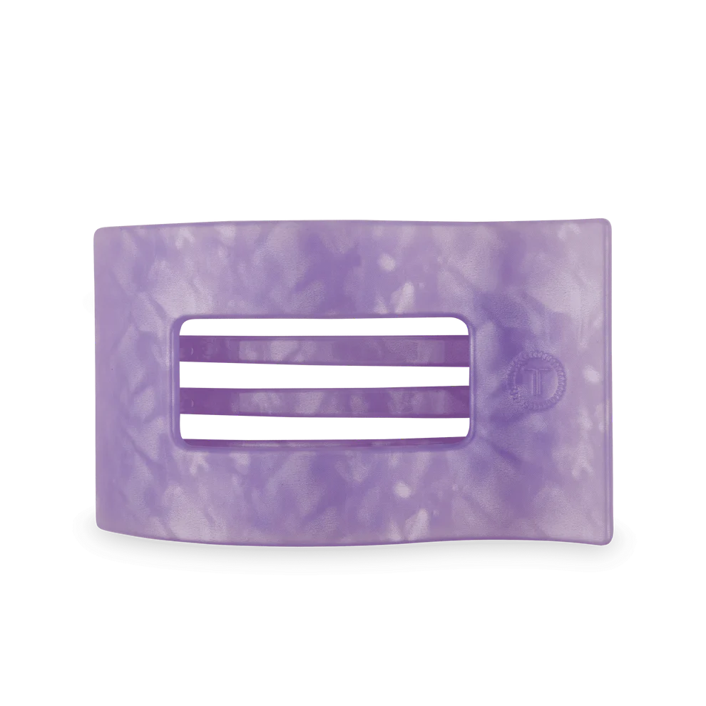 Flat Rectangle Hair Clip | Large | Lavender Mist