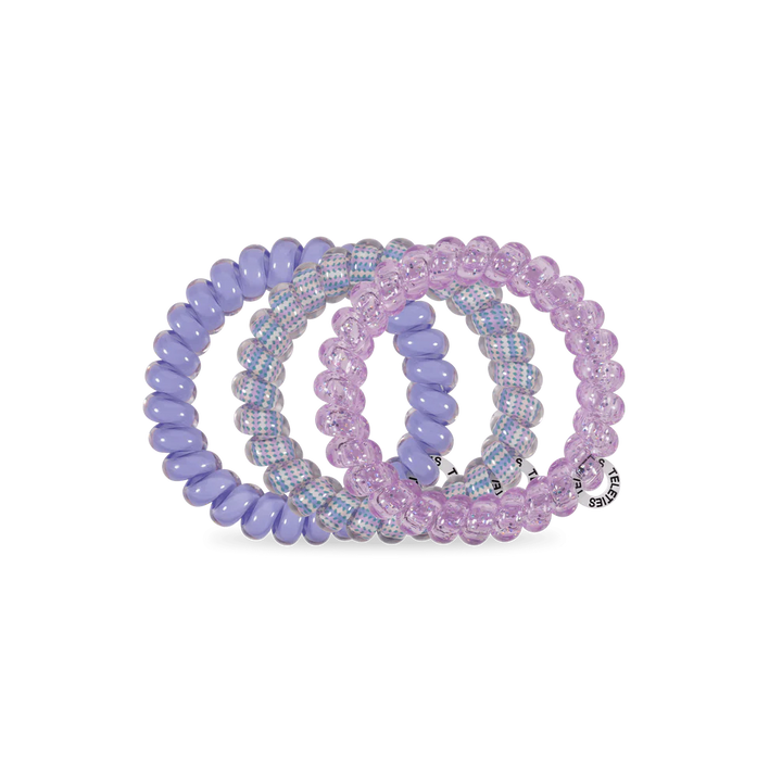 Spiral Hair Coils | Large | Lavender Mist