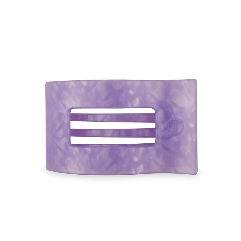 Flat Rectangle Hair Clip | Medium | Lavender Mist