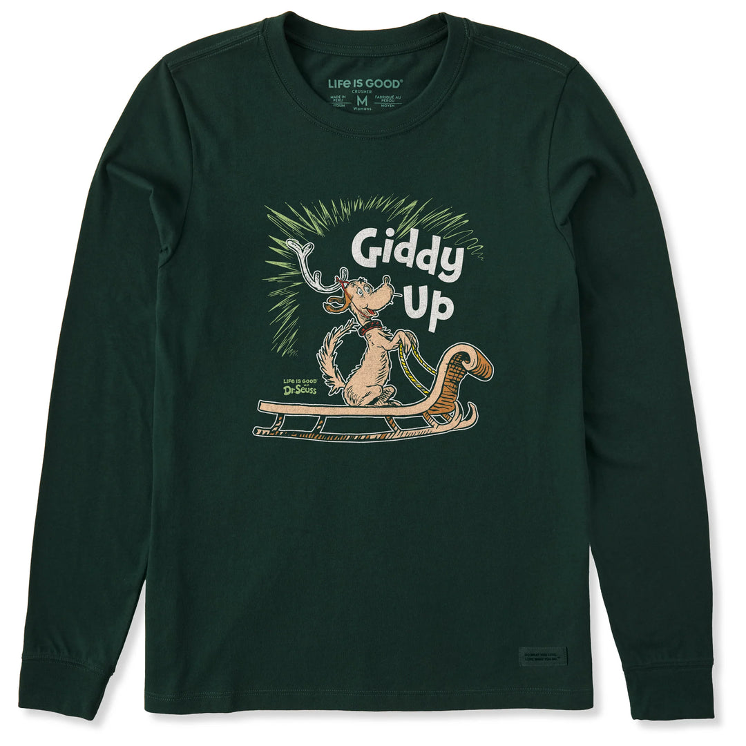 W's L/S Crusher Tee Giddy Up Max