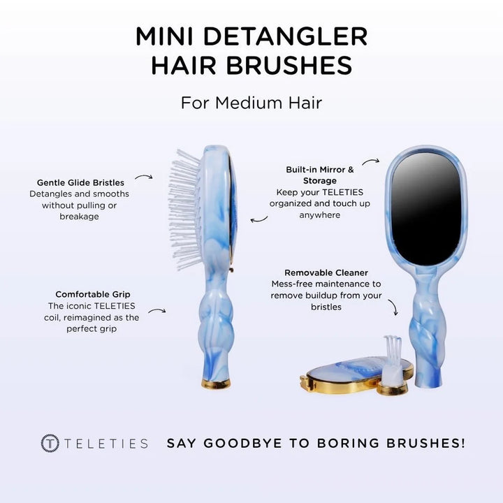 Mini Detangler Brush | Medium Hair | Tide & True