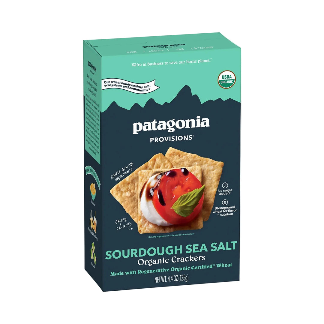 Patagonia Organic Sourdough Sea Salt Crackers