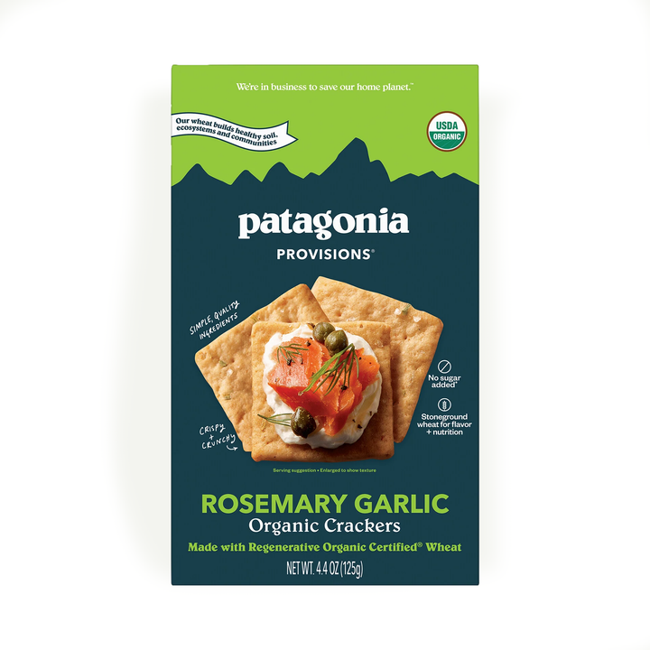 Patagonia  Organic Rosemary Garlic Crackers
