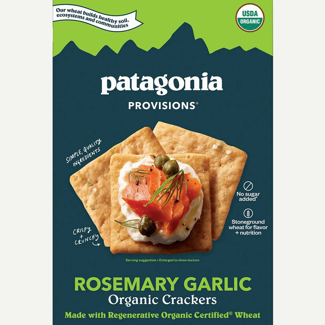 Patagonia  Organic Rosemary Garlic Crackers