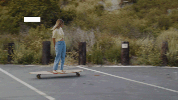 Hamboards Pinger 67 — Pintail Longboard Skateboard |