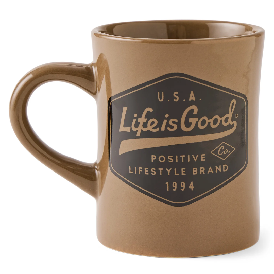 Diner Mug Positive Lifestyle Crest
