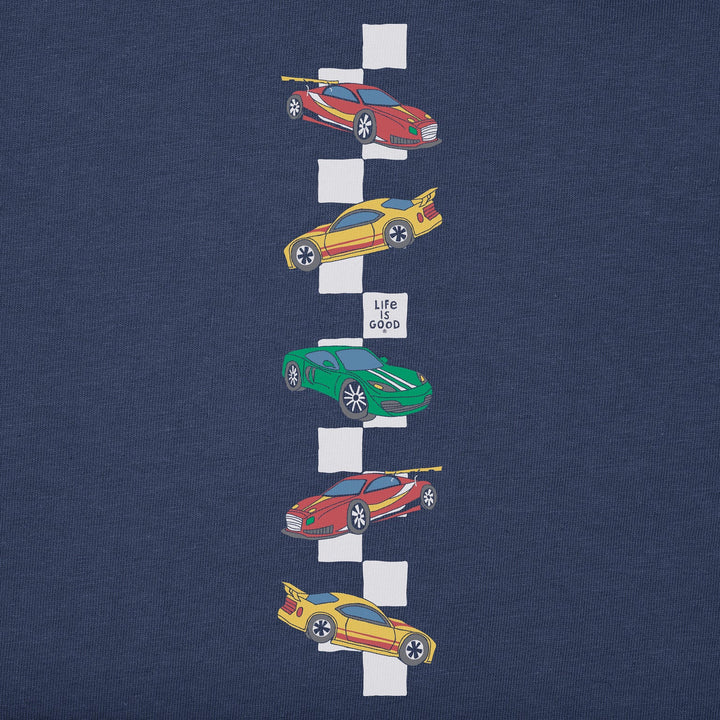 K's Long Sleeve Crusher Tee Race Cars