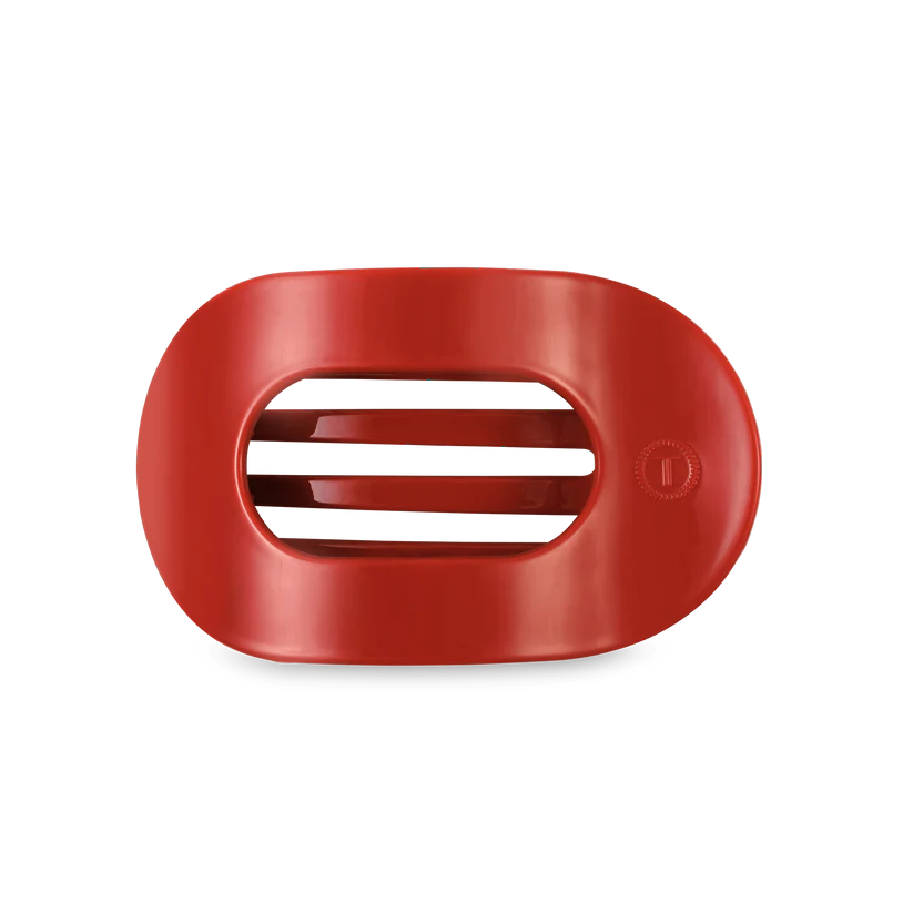 Flat Round Hair Clip, Medium