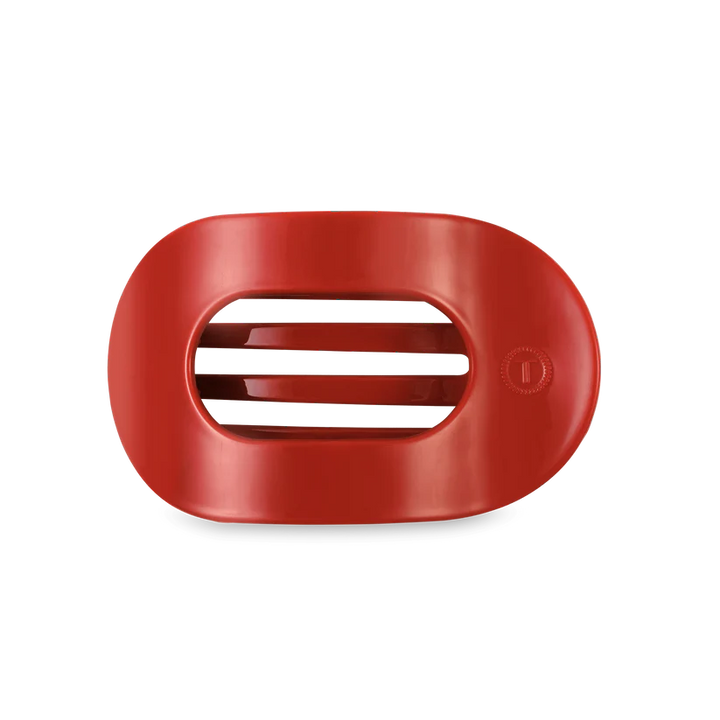 Flat Round Hair Clip, Medium