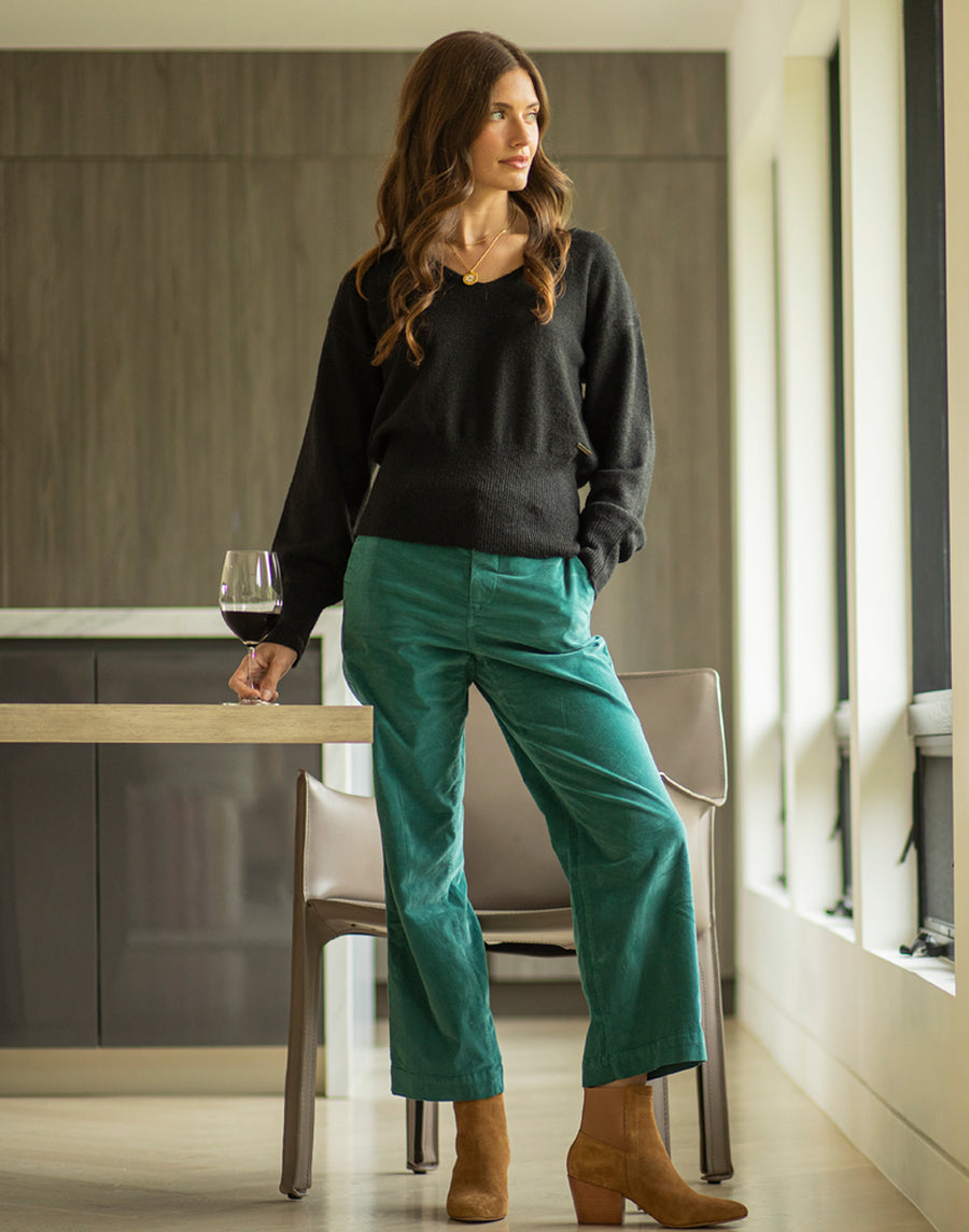 W's Ruth Reversible Fuzzy Sweater