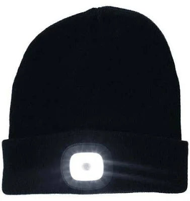 Rechargeable LED Beanie, Assorted Colors