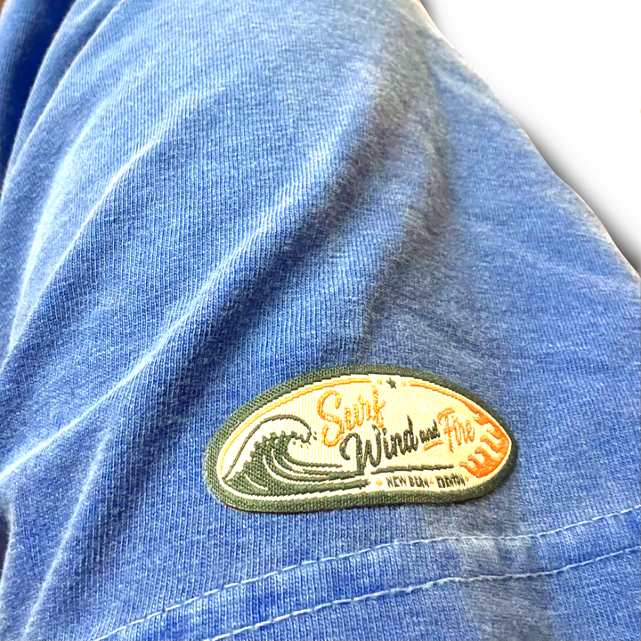 The Wave Rider Vintage T-Shirt, Lagoon Blue