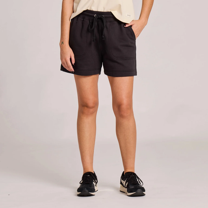 W's Shorts Fleece Solid Good Vibes